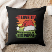 ビッグ・ポッパって呼ぶのが大好き クッション (ブランケット)