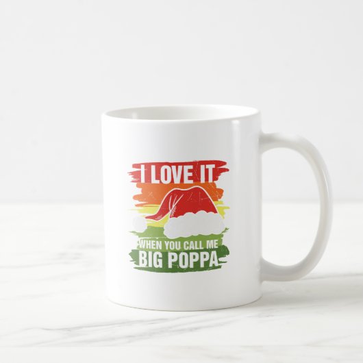 ビッグ・ポッパって呼ぶのが大好き コーヒーマグカップ (右)