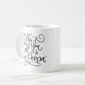 ビッグ・ポパ コーヒーマグカップ (正面左)