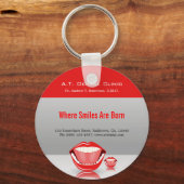 ビッグ・マウス歯科用歯科医プロモーションキーチェーン キーホルダー (正面)