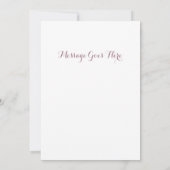 ビッグ・ラブ・バレンタイン・ギフトカード 招待状 (裏面)