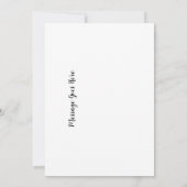 ビッグ・ラブ・バレンタイン・ギフトカード 招待状 (裏面)