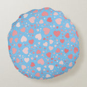 ビッグ・ラブ・バレンタイン・ギフト ラウンドクッション (裏面)