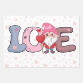 ビッグ・ラブ・バレンタイン・ギフト ラッピングペーパーシート (正面3)