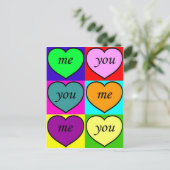 ビッグ・ラブ ポストカード (スタンド正面)