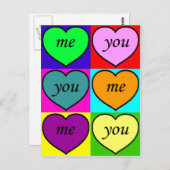 ビッグ・ラブ ポストカード (正面/裏面)