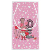 ビッグ・ラブ・ヴァレンティネス・デイ・ギフト抱き枕 スモールペーパーバッグ (裏面)