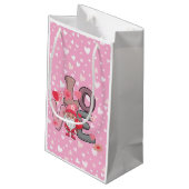 ビッグ・ラブ・ヴァレンティネス・デイ・ギフト抱き枕 スモールペーパーバッグ (裏面アングル)