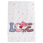 ビッグ・ラブ・ヴァレンティネス・デイ・ギフト抱き枕 ミディアムペーパーバッグ (裏面)