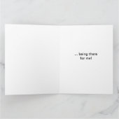 ビッグ・ラージ・サンキューカードカスタム サンキューカード (内部)