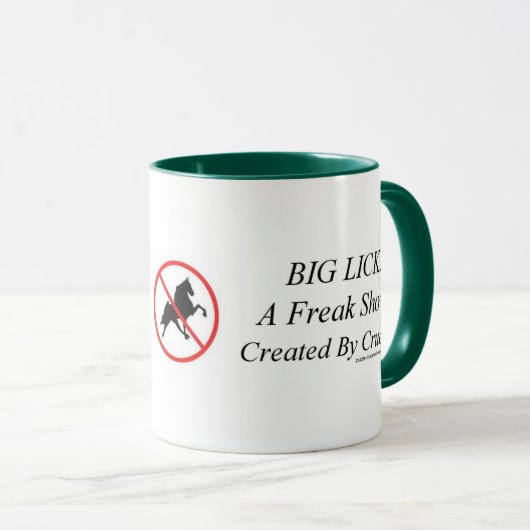 ビッグ・リック:残酷さで生み出されたフリーク・ショー マグカップ (正面右)