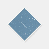 ビッグ&リトルスターズ天ベビーシャワーナプキンズ スタンダードカクテルナプキン (角)