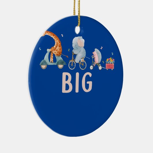 ビッグ・リトル・ソロリティ・ウィークが大学の妹を明らかにする セラミックオーナメント (右)