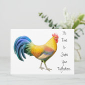 ビッグ·ルースター·パーティの招待状 招待状 (スタンド正面)