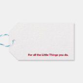 ビッグ・レッド・サンキュー ギフトタグ (裏面横)