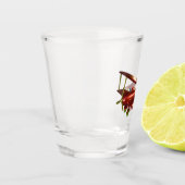 ビッグ・レッド・バイ・飛行機 ショットグラス (左)