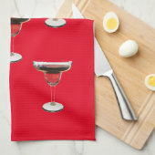 ビッグ・レッド・マルガリータ・カクテルドリンクThunder_Cove キッチンタオル (四つ折り)