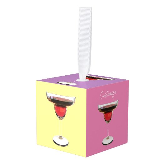 ビッグ・レッド・マルガリータ・カクテルドリンクThunder_Cove キューブオーナメント (正面アングル)