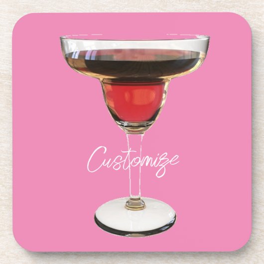 ビッグ・レッド・マルガリータ・カクテルドリンクThunder_Cove コースター (正面)