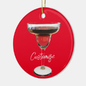 ビッグ・レッド・マルガリータ・カクテルドリンクThunder_Cove セラミックオーナメント (左)