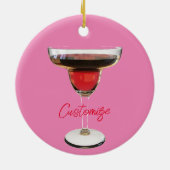 ビッグ・レッド・マルガリータ・カクテルドリンクThunder_Cove セラミックオーナメント (裏面)