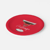 ビッグ・レッド・マルガリータ・カクテルドリンクThunder_Cove ペーパープレート (アングル)