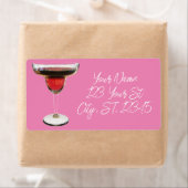 ビッグ・レッド・マルガリータ・カクテルドリンクThunder_Cove ラベル (インサイチュ)