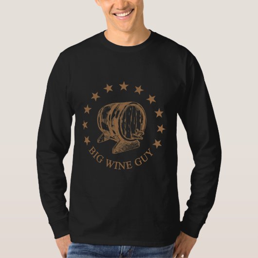 ビッグ・ワイン・ガイ必須 Tシャツ (正面)