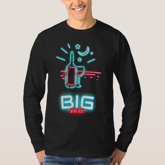 ビッグ・ワイン・ボーイ Tシャツ (正面)