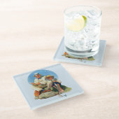 ビッグ・ワンの獲得 ガラスコースター (アングル)