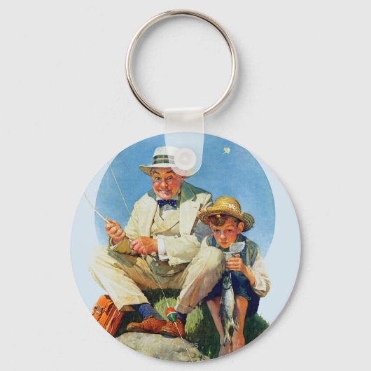 ビッグ・ワンの獲得 キーホルダー (正面)