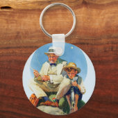 ビッグ・ワンの獲得 キーホルダー (正面)