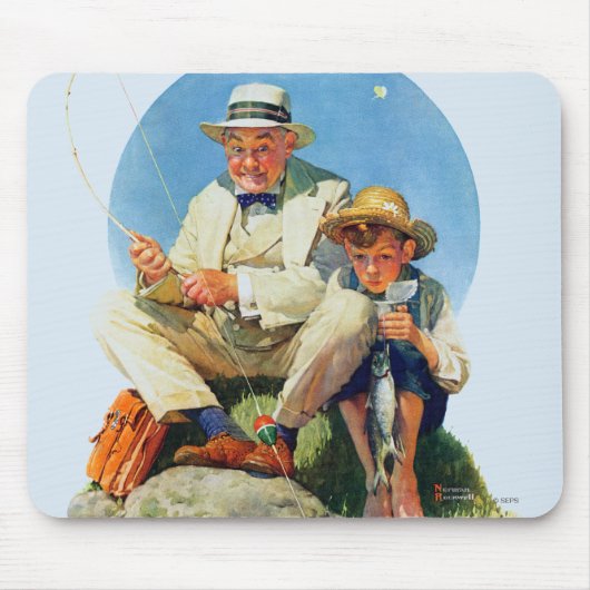 ビッグ・ワンの獲得 マウスパッド (正面)