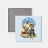 ビッグ・ワンの獲得 マグネット (正面/裏面)