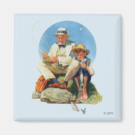 ビッグ・ワンの獲得 マグネット (正面)