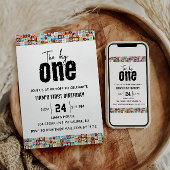 ビッグ・ワンの1歳の誕生日 招待状