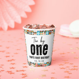 ビッグ・ワンの1歳の誕生日 紙コップ