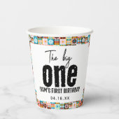 ビッグ・ワンの1歳の誕生日 紙コップ (裏面)