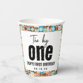 ビッグ・ワンの1歳の誕生日 紙コップ (正面)