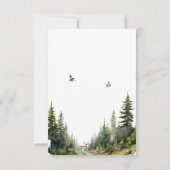 ビッグ・ワン・ハンティング・ファースト・バースデー サンキューカード (裏面)