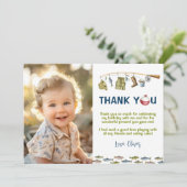 ビッグ・ワン・フィッシング・バースデー・フォト・サンクス・カード サンキューカード (スタンド正面)