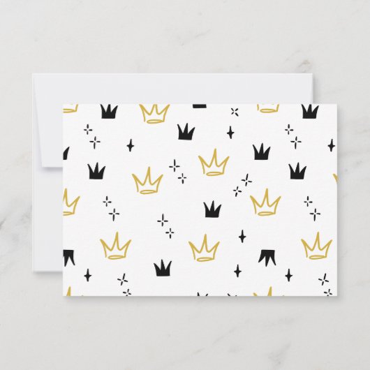 ビッグ・ワン | 90'sスタイルの初めての誕生日パーティー サンキューカード (裏面)