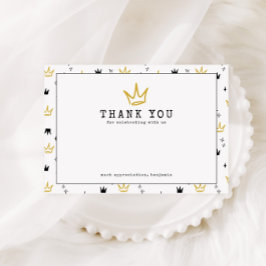 ビッグ・ワン | 90'sスタイルの初めての誕生日パーティー サンキューカード