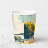 ビッグ「D」レース紙カップ 紙コップ (右)