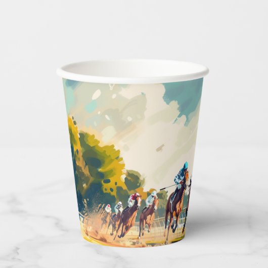 ビッグ「D」レース紙カップ 紙コップ (正面)