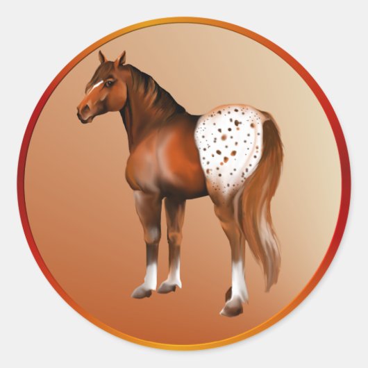 ビッグAppyステッカー ラウンドシール (正面)