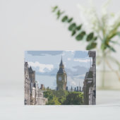 ビッグBen in the distance viewはがき ポストカード (スタンド正面)