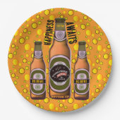 ビッグBREWSカスタムビール ペーパープレート (正面)