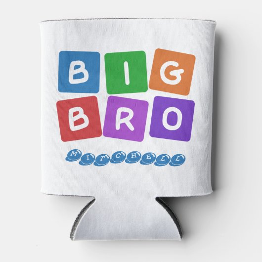 ビッグBro名前をカスタムするクーラー 缶クーラー (正面)