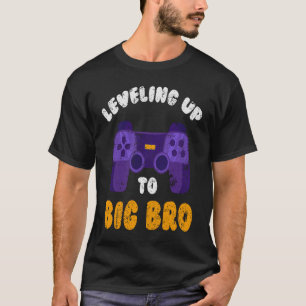 ビッグBro現在のゲームレベリング未来の兄弟 Tシャツ